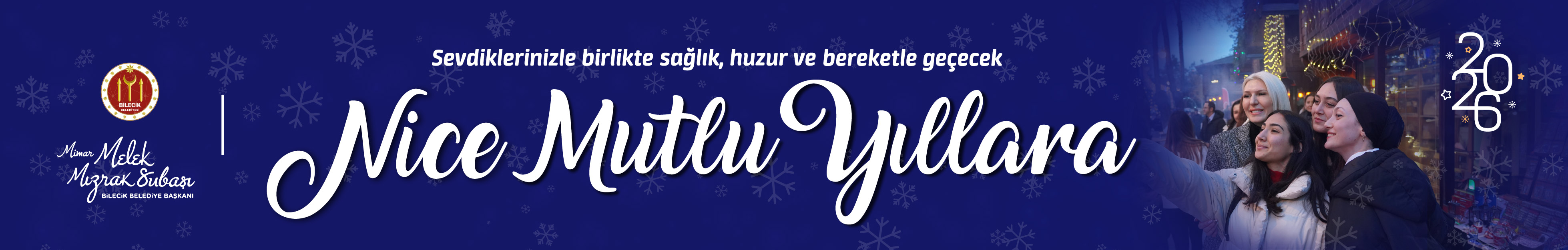 BİLECİK BELEDİYE BAŞKANLIĞI 2026 YENİ YIL TEBRİĞİ