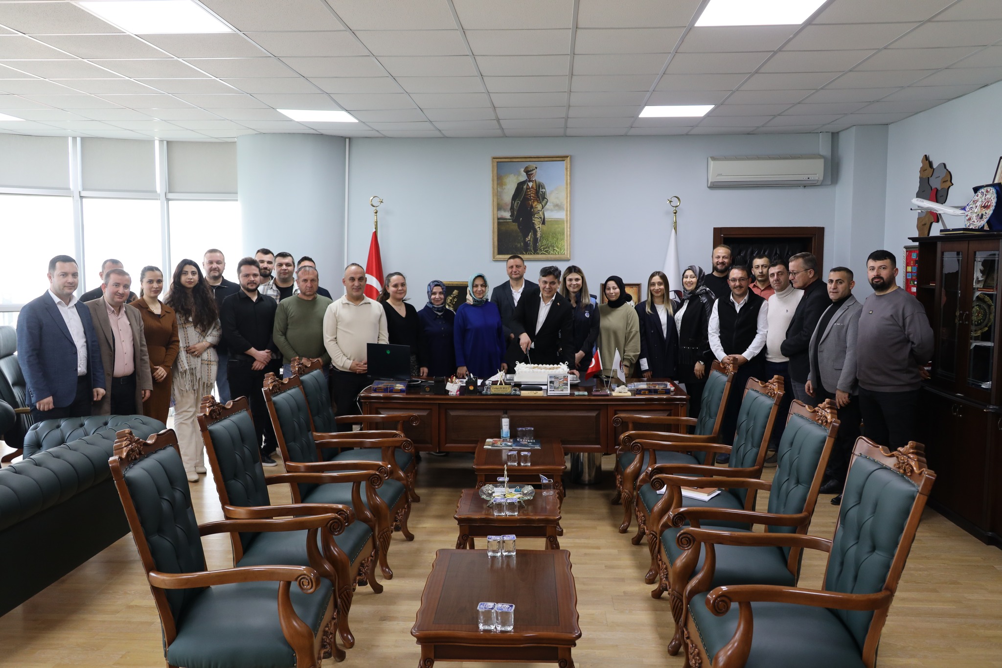 Belediye Başkanını Duygulandıran Sürpriz 9607