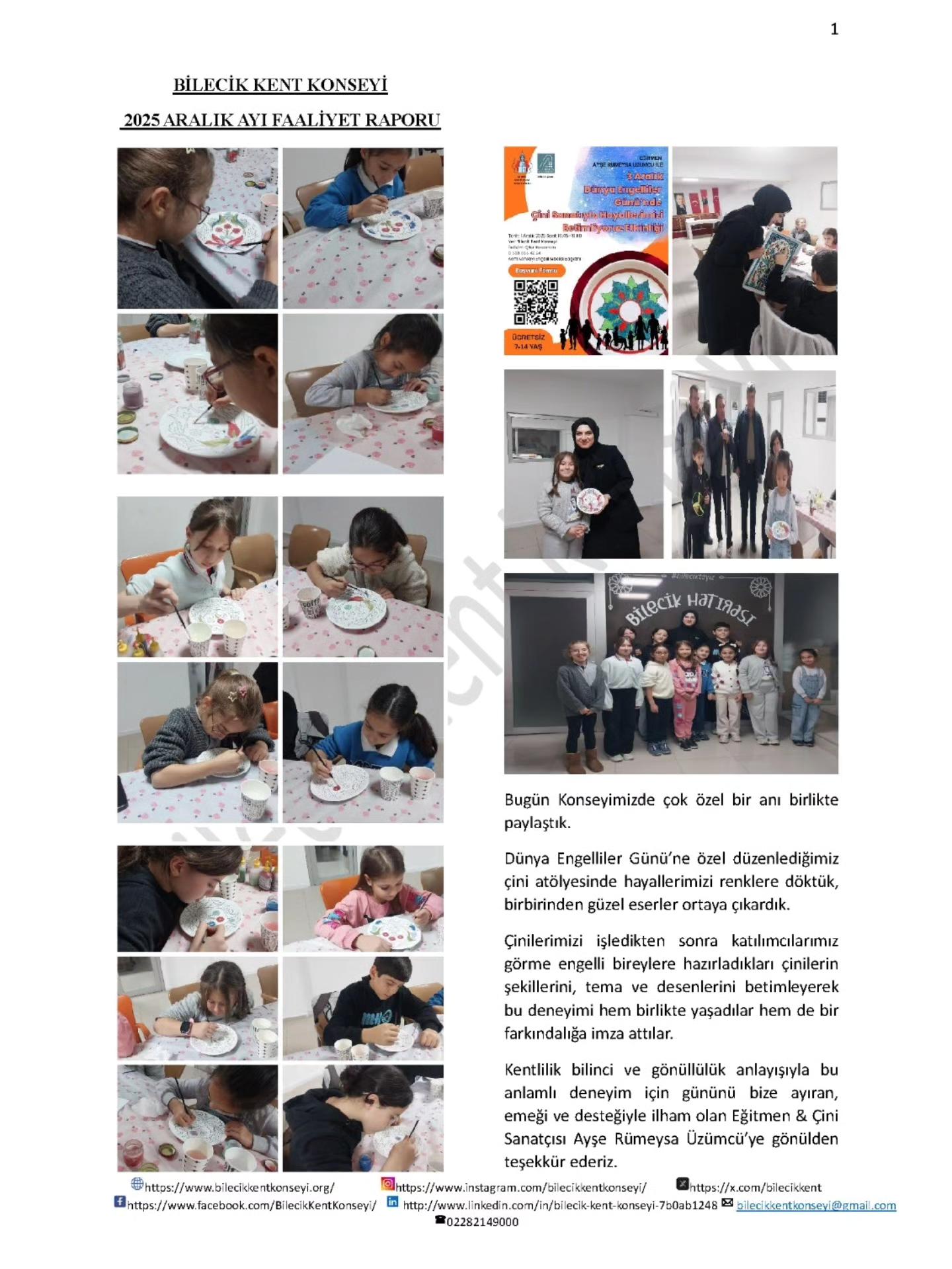 Bilecik Kent Konseyi’nden Teşekkür Mesajı 8627