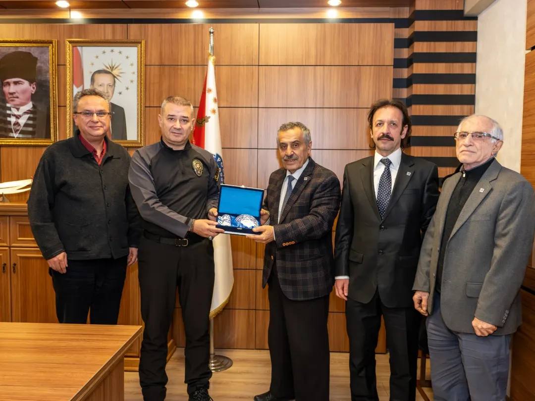 Bilecik Smmm Odası’ndan Emniyet Müdürü Şener’e Ziyaret 9236