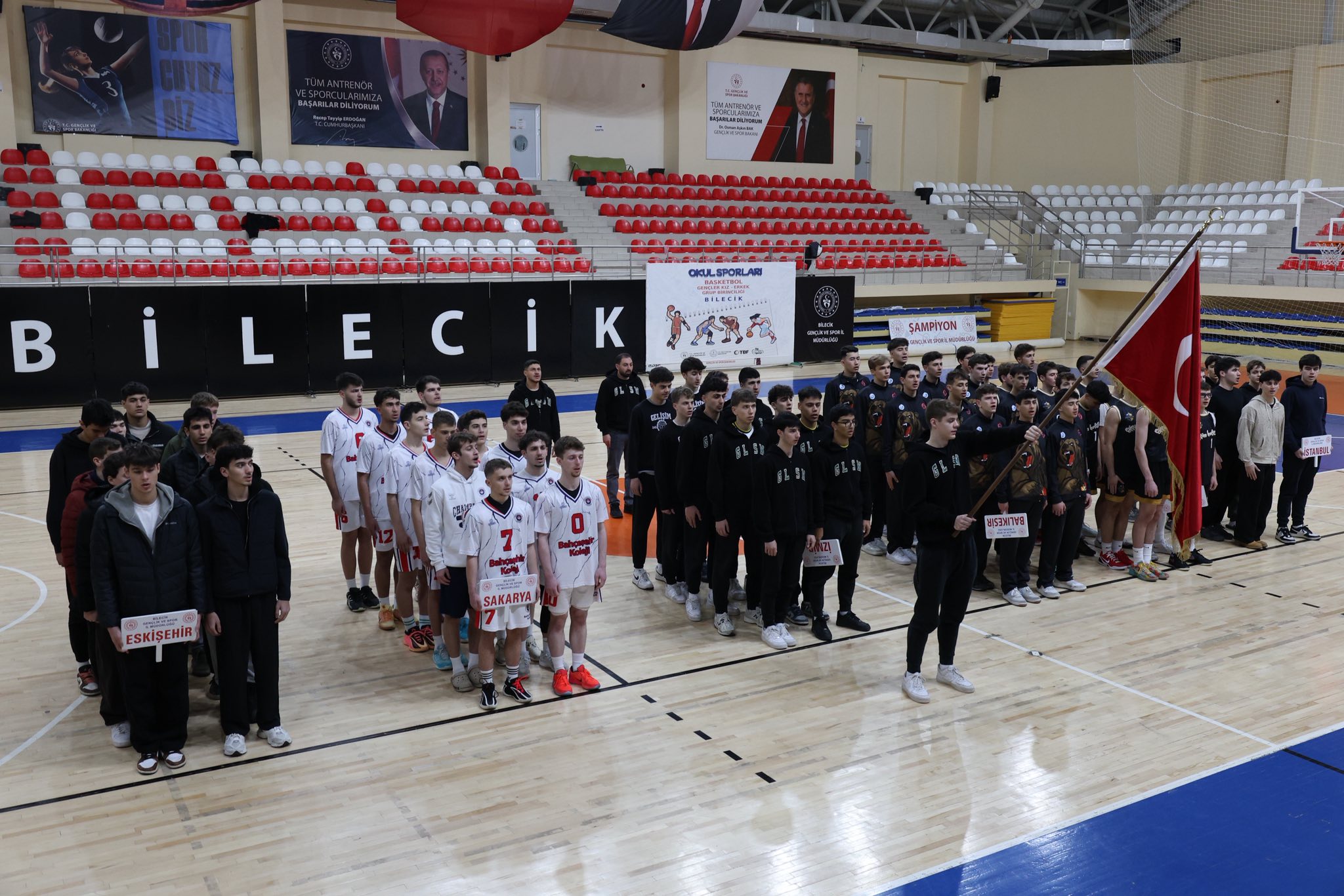 Bilecik’te Gençler A Basketbol Grup Müsabakaları Başladı 8898