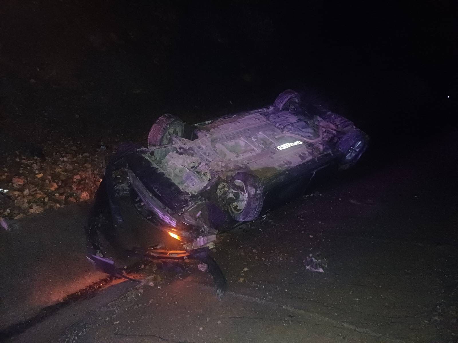 Bilecikte Iki Otomobil Çarpıştı 1 Yaralı 9127