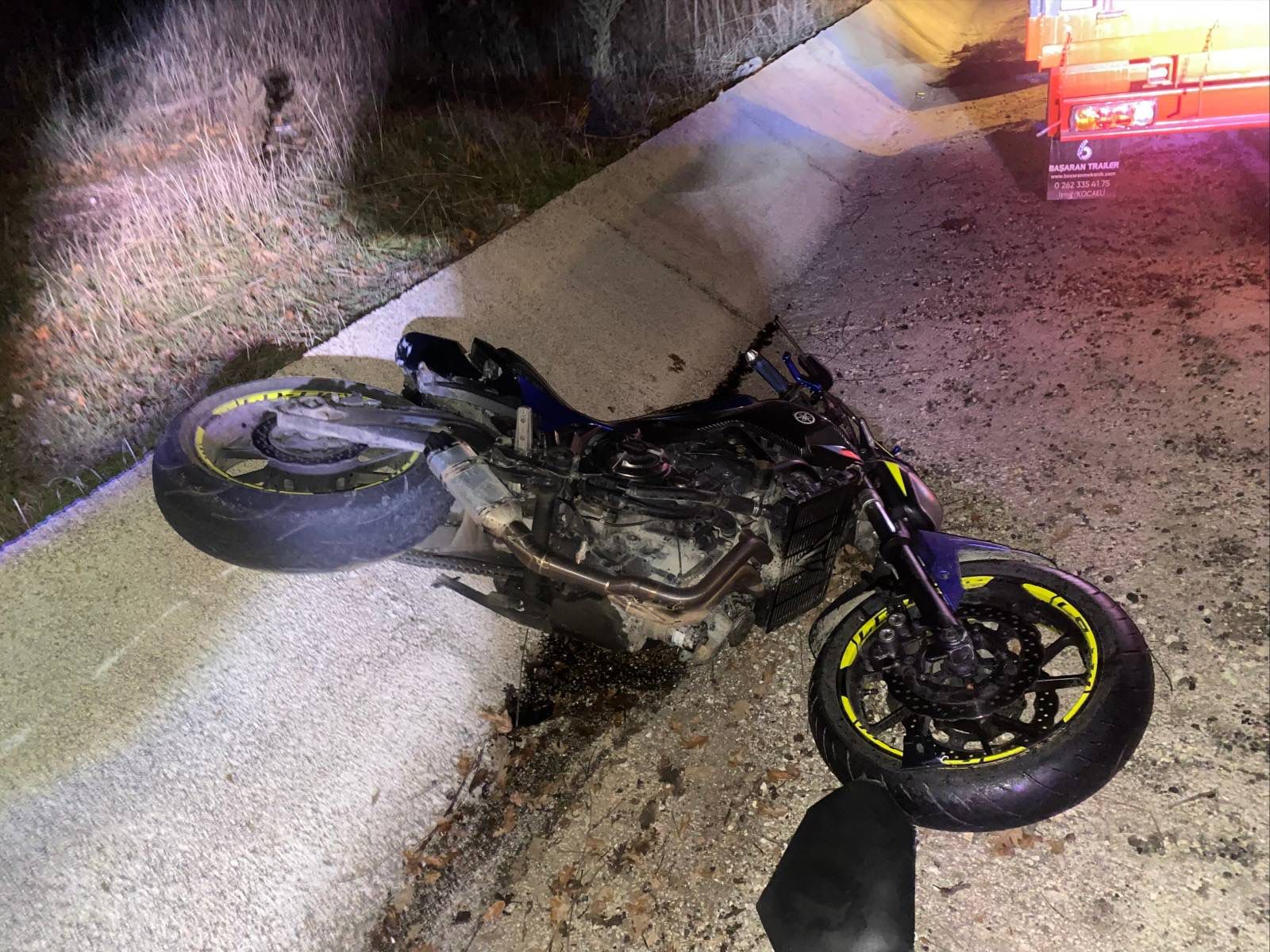 Bilecik’te Motosiklet Kazası 1 Yaralı 8588