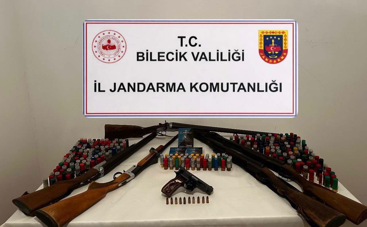 Bilecik’te Silah Ve Mühimmat Ele Geçirildi 9652