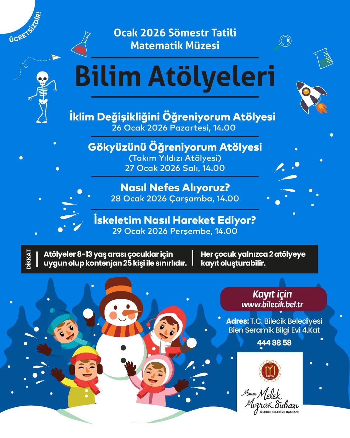 Bilecikte Sömestr Tatiline Bilim Dolu Buluşma 9352