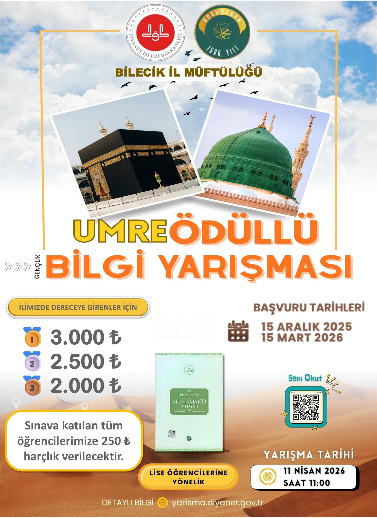 Bilgisine Güvenen Gençlere Umre Şansı 9171
