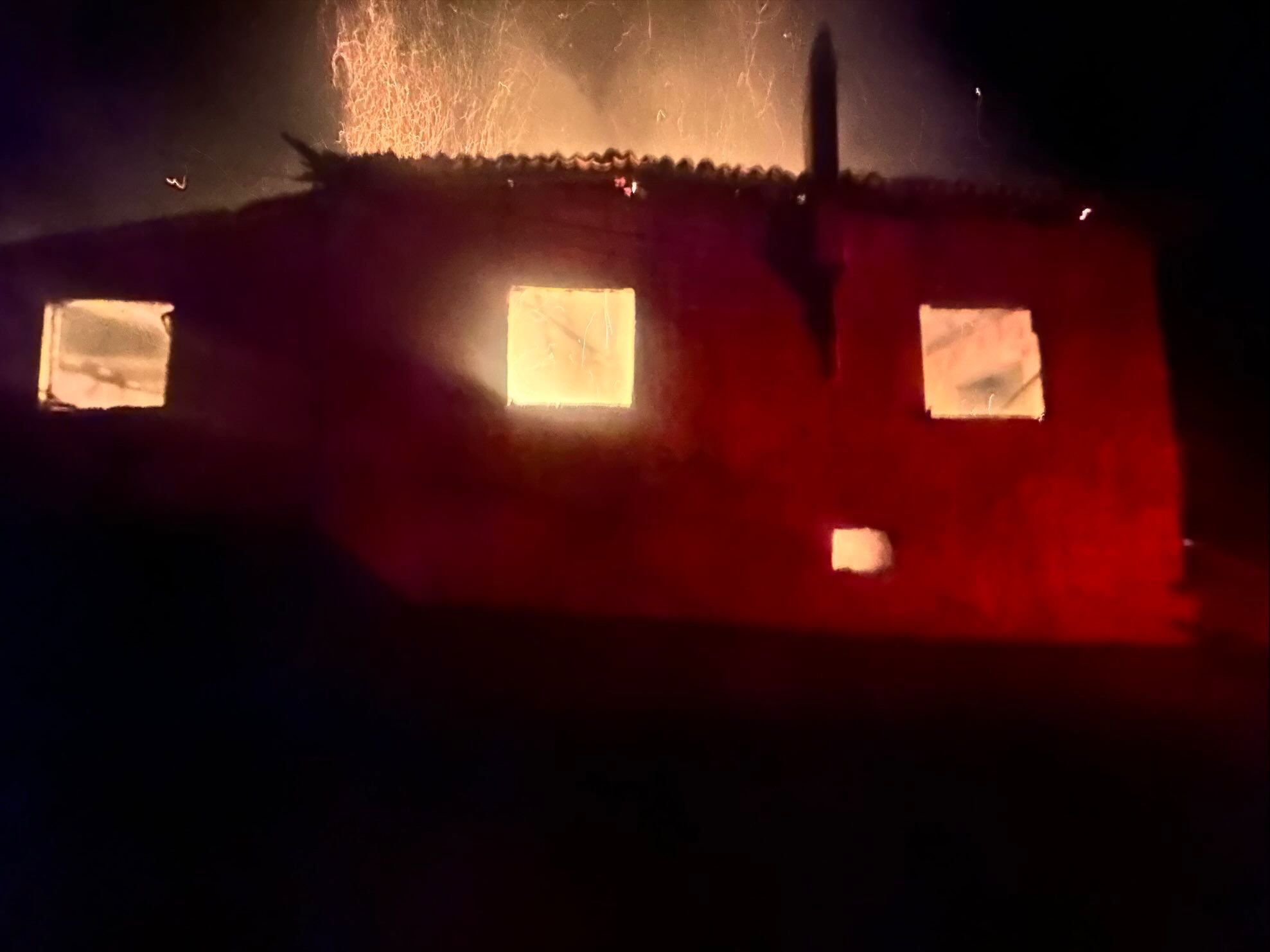 Ev Yangını Korkuttu 9493