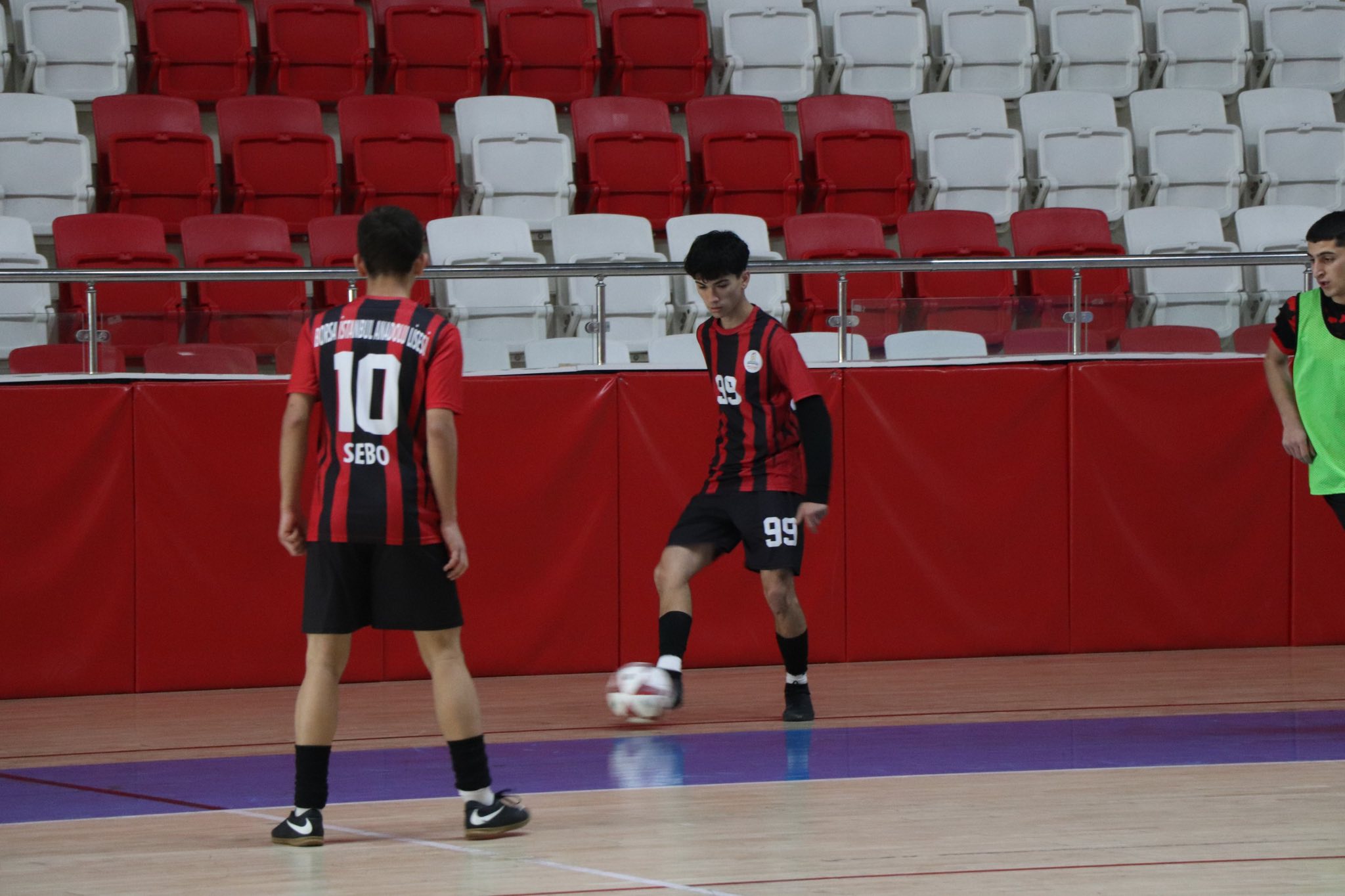 Futsal Heyecanına Protokol Desteği 8486