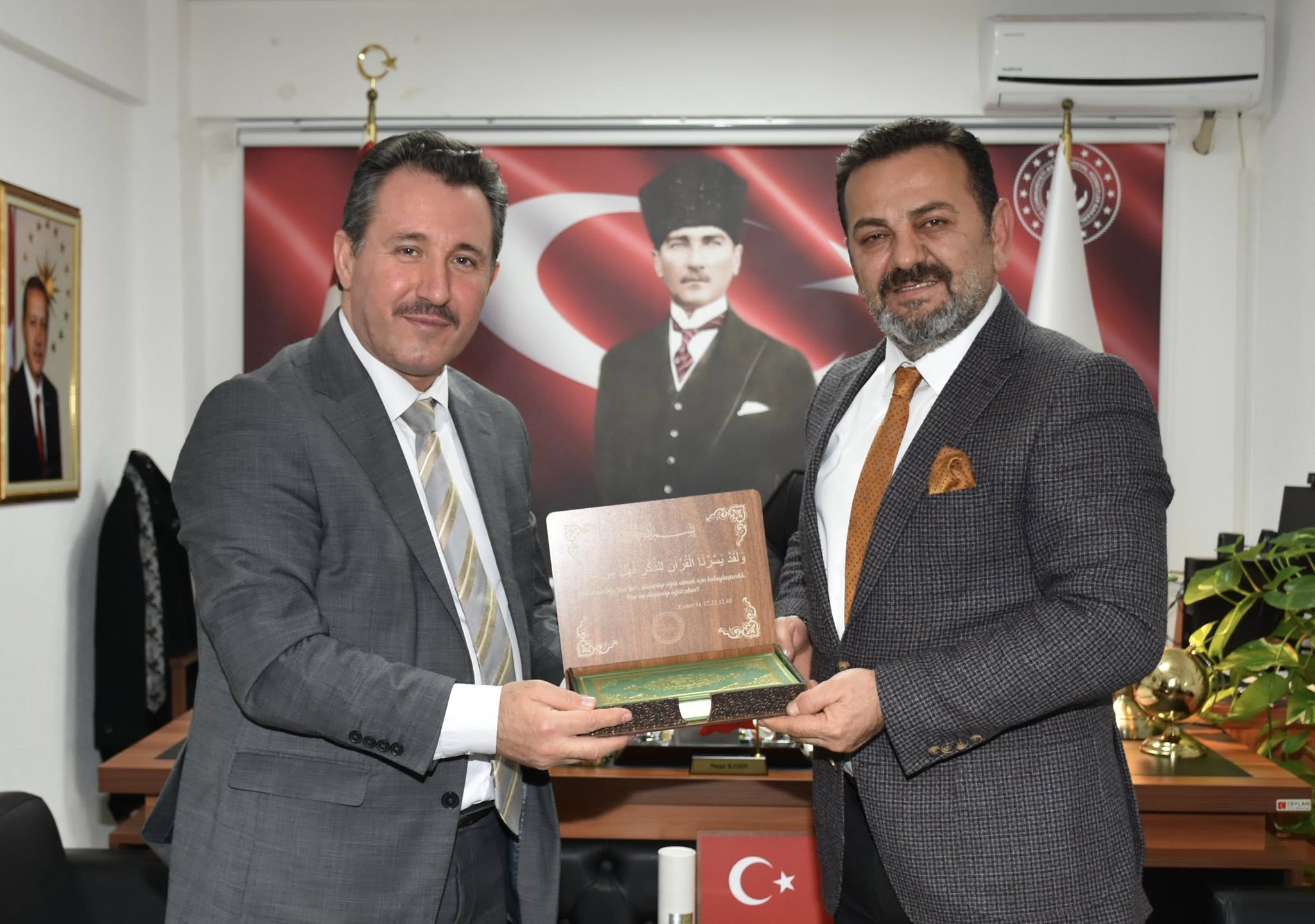 İl Müdürlerine Hayırlı Olsun Ziyareti 8887