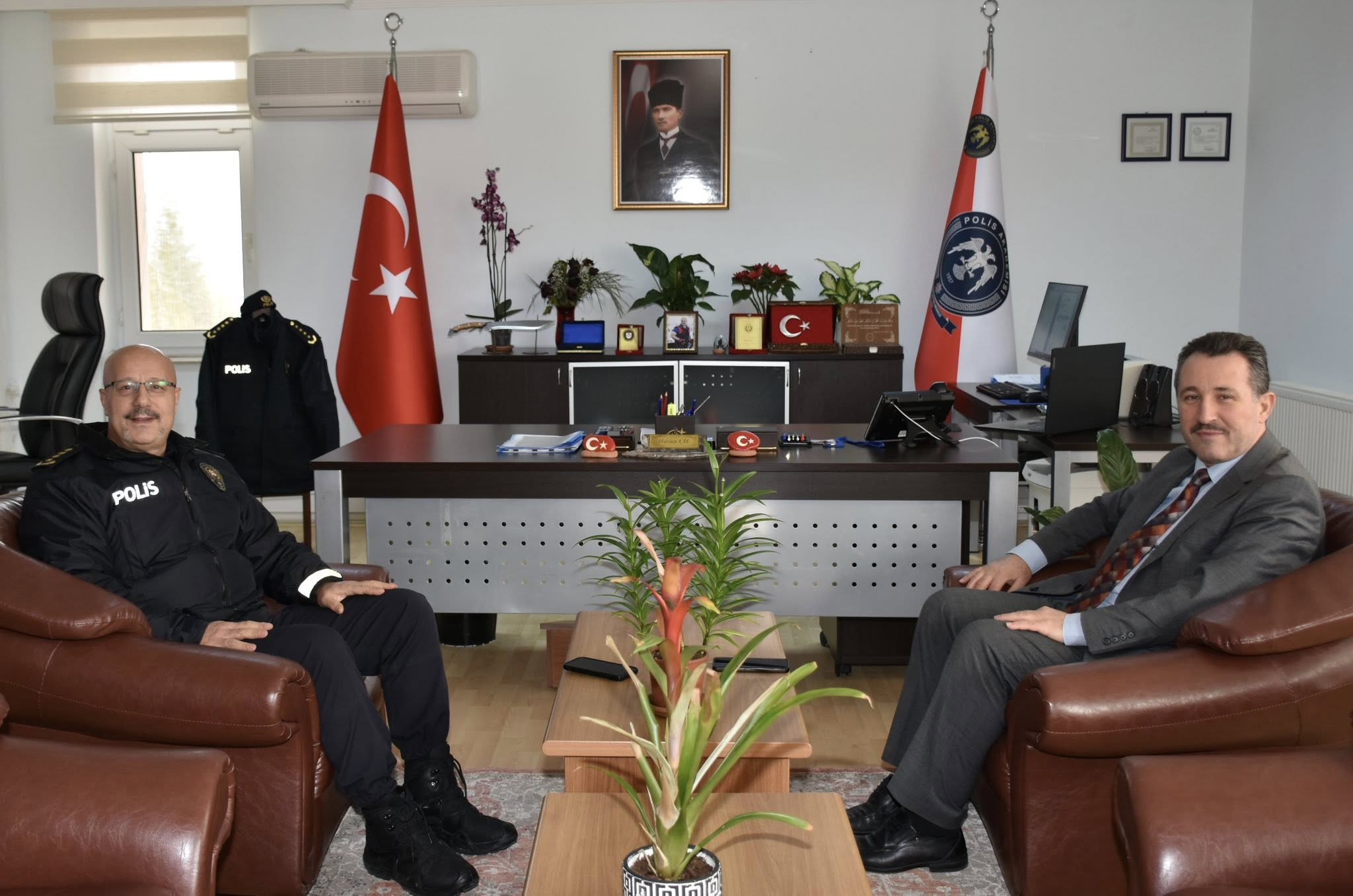 İl Müftüsü Dilek’ten Pomem Müdürü Çil’e Ziyaret 9248