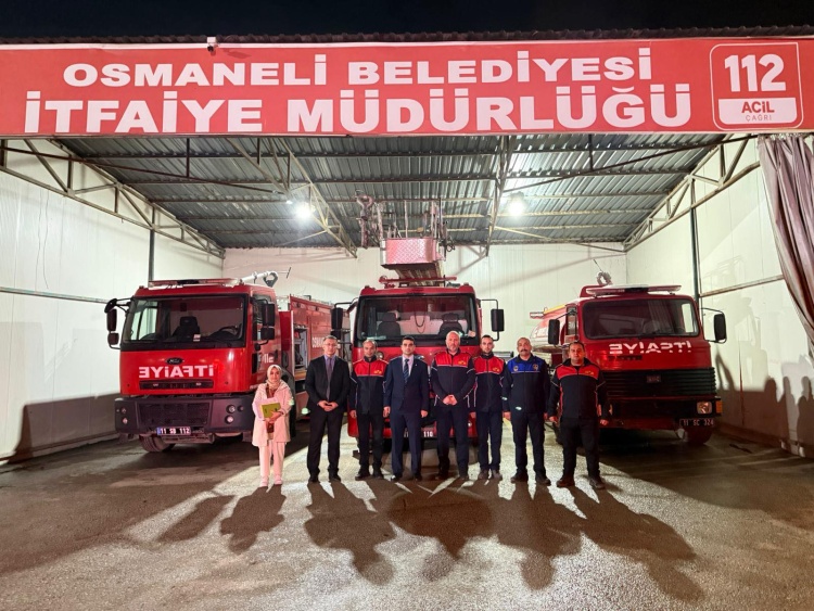 Kaymakam Kılıç’tan İtfaiye Müdürlüğüne Ziyaret 9614