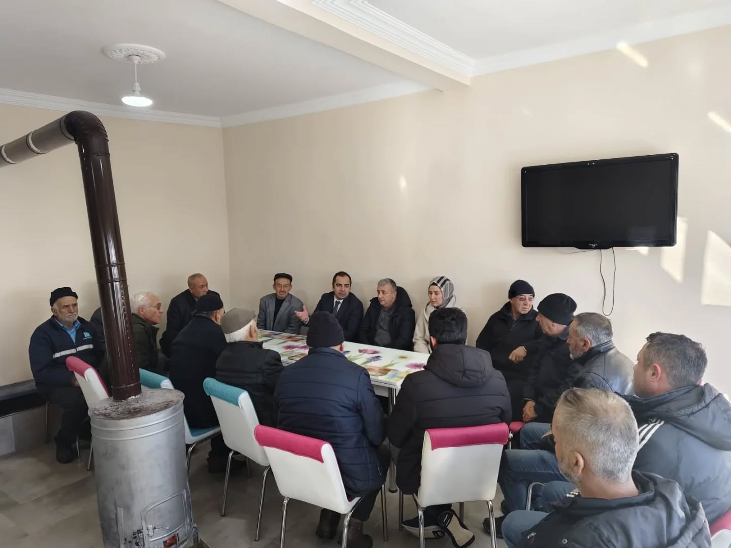 Kaymakamı Uçardan Köy Ziyareti 8531