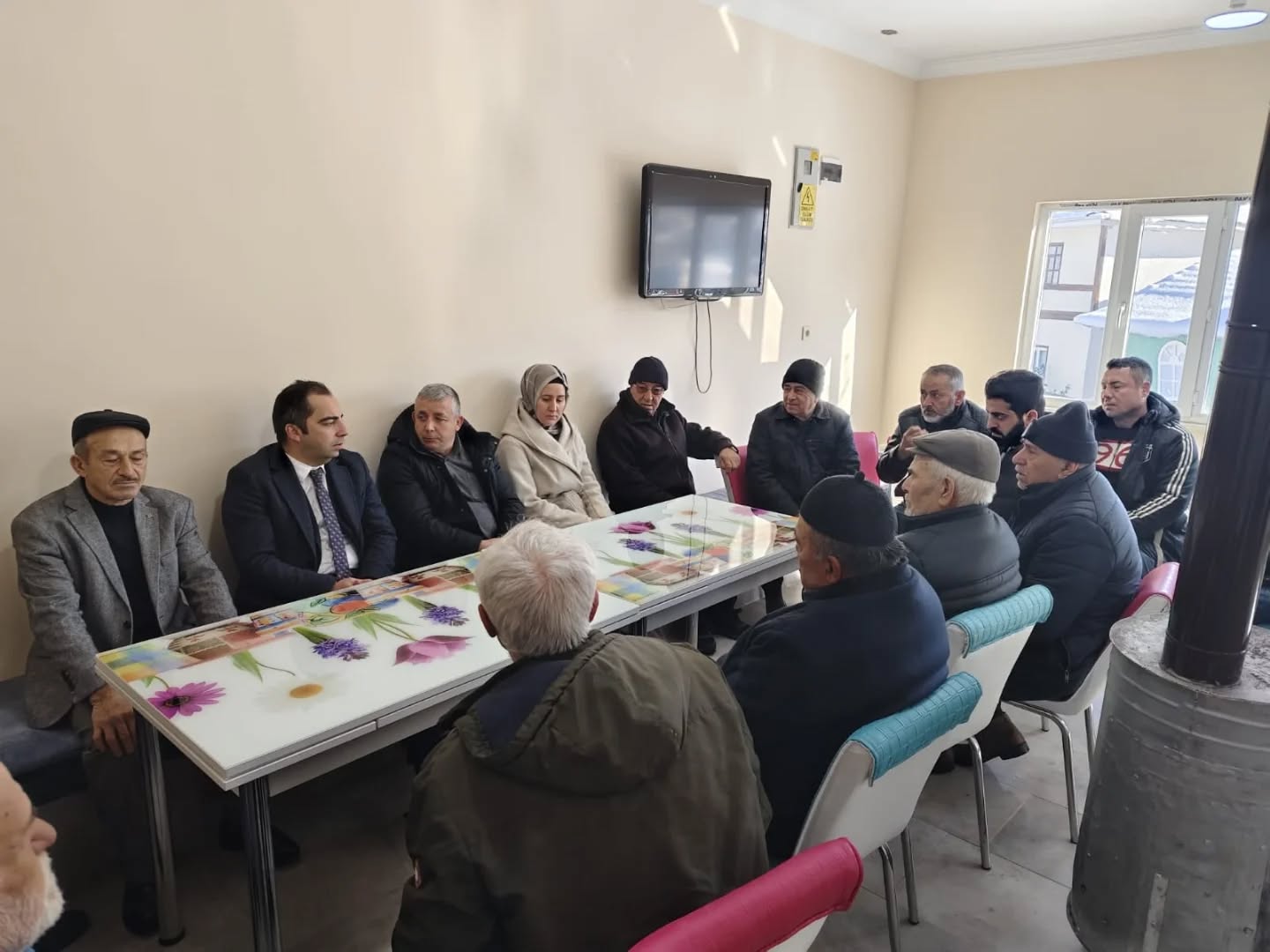 Kaymakamı Uçardan Köy Ziyareti 8532