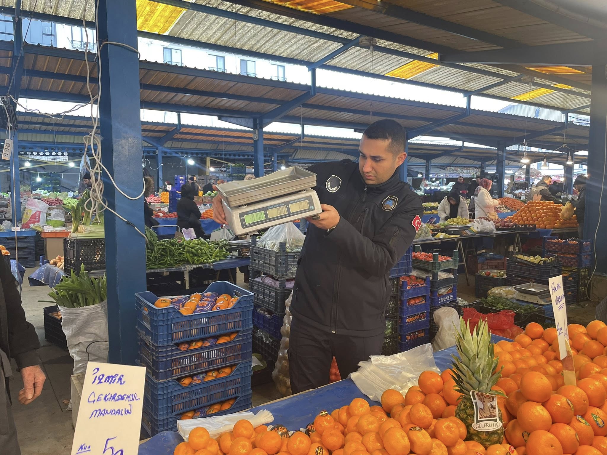 Osmaneli Zabıtasından Tartı Denetimi 9309