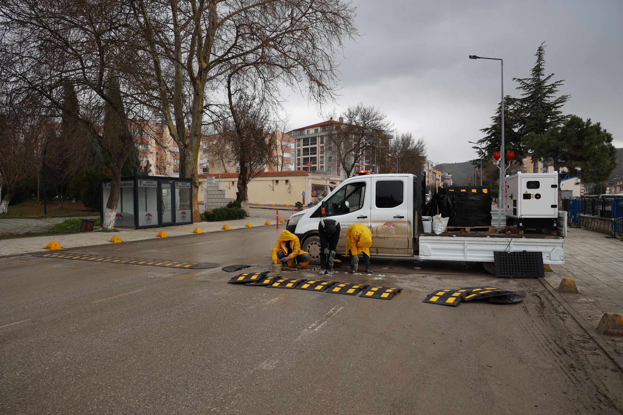 Söğüt’te Ulaşımda Konfor Ve Güvenlik Artıyor 9712