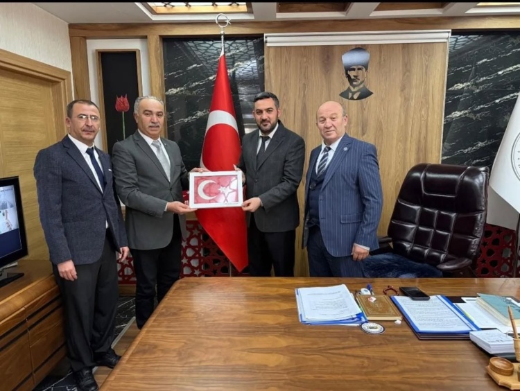 Türk Diyanet Vakıf Sen Heyeti Bozüyük Müftülüğünü Ziyaret Etti 9612