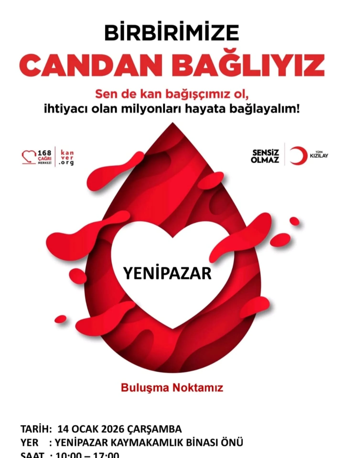 Türk Kızılay’dan Yenipazar’da Kan Bağışı Kampanyası 8905