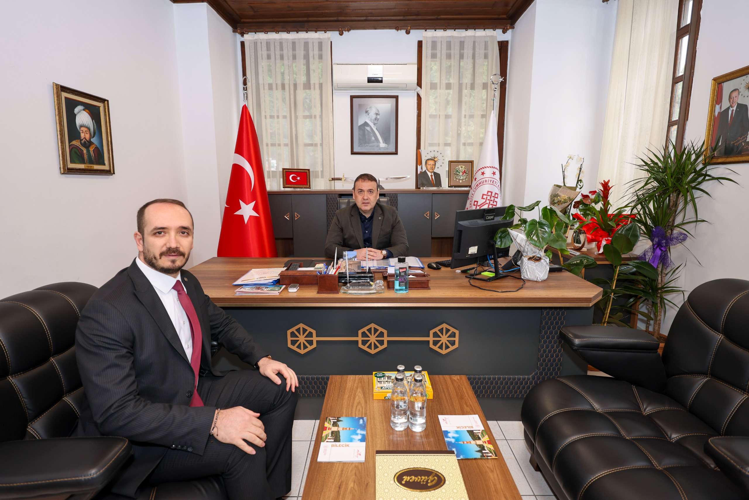 Vali Sözer’den Kültür Ve Turizm Müdürü Bozkurt’a Ziyaret 9240