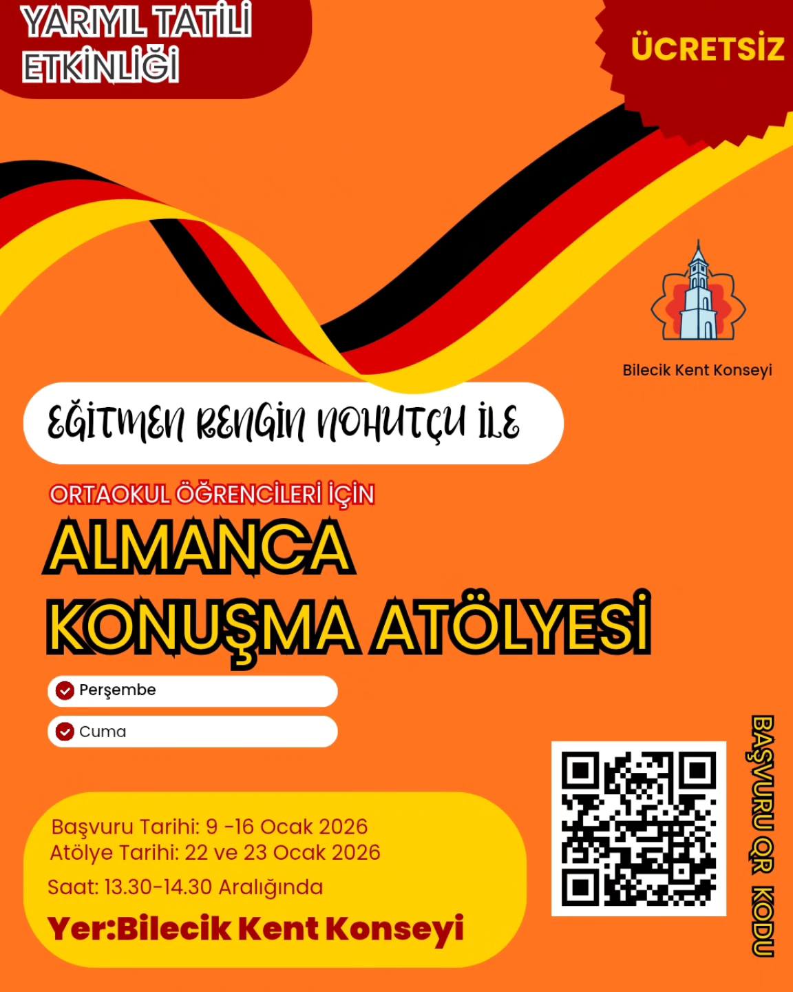 Yarıyıl Tatilinde Almanca Öğrenin 8771