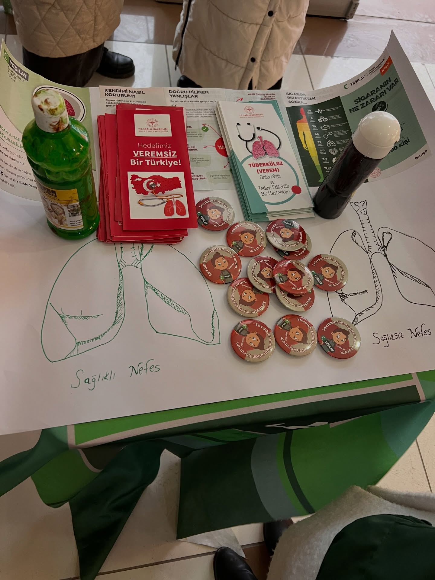 Yeşi̇lay’dan Veremle Savaş Kapsaminda Farkindalik Çalişmasi 9000