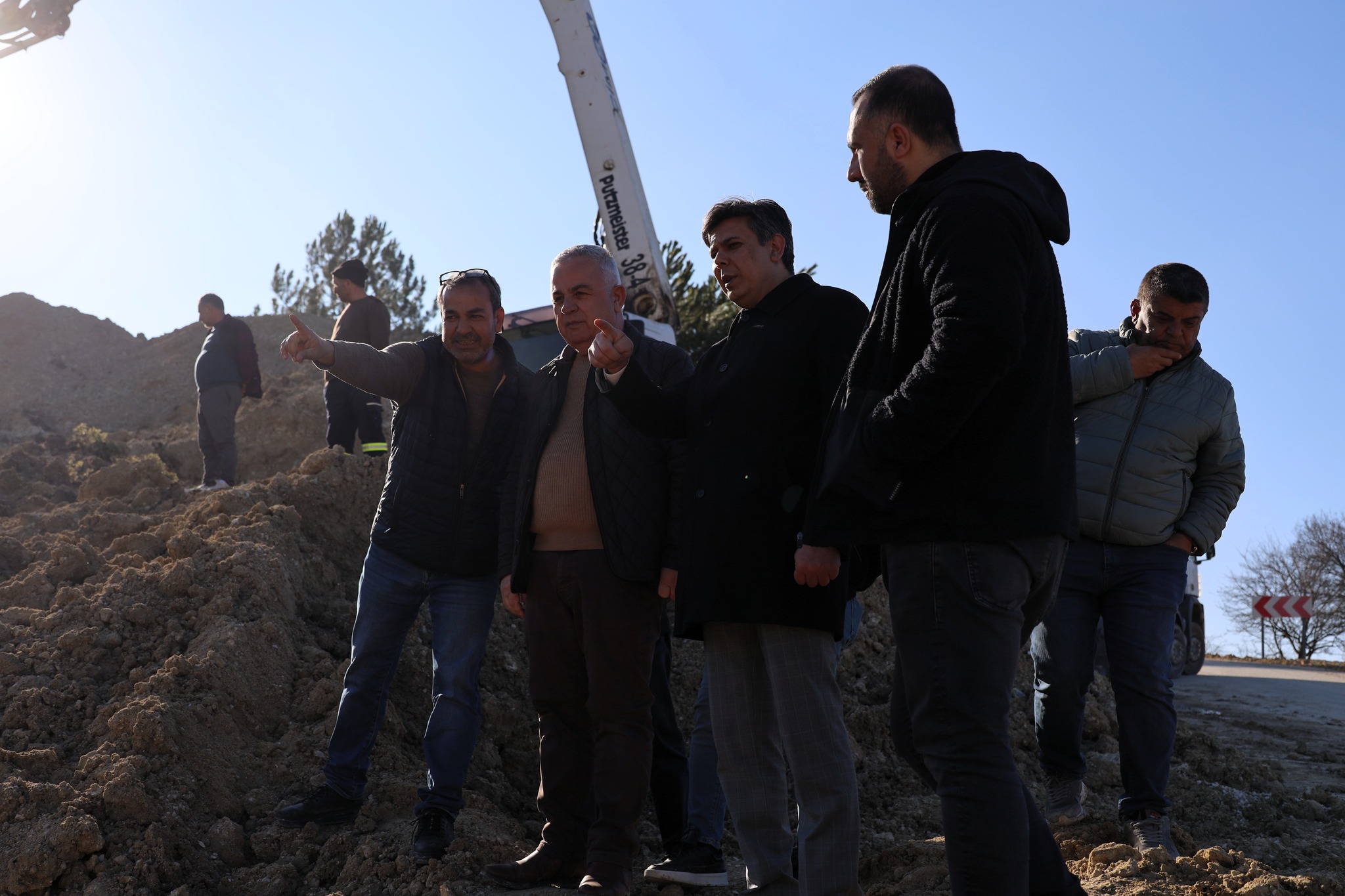 5 Bin Tonluk İçme Suyu Deposu İçin İlk Beton Döküldü 10981