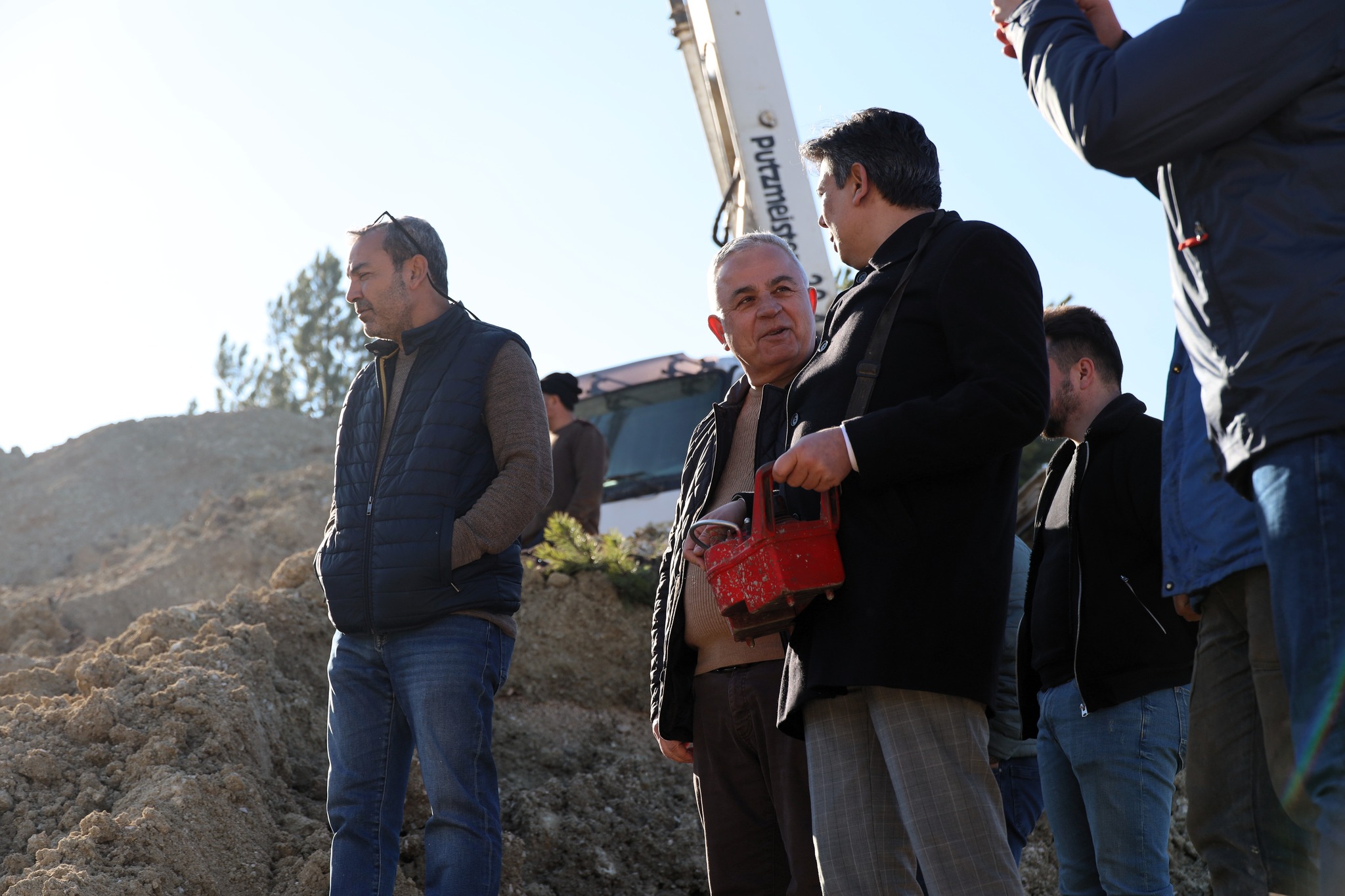 5 Bin Tonluk İçme Suyu Deposu İçin İlk Beton Döküldü 10983