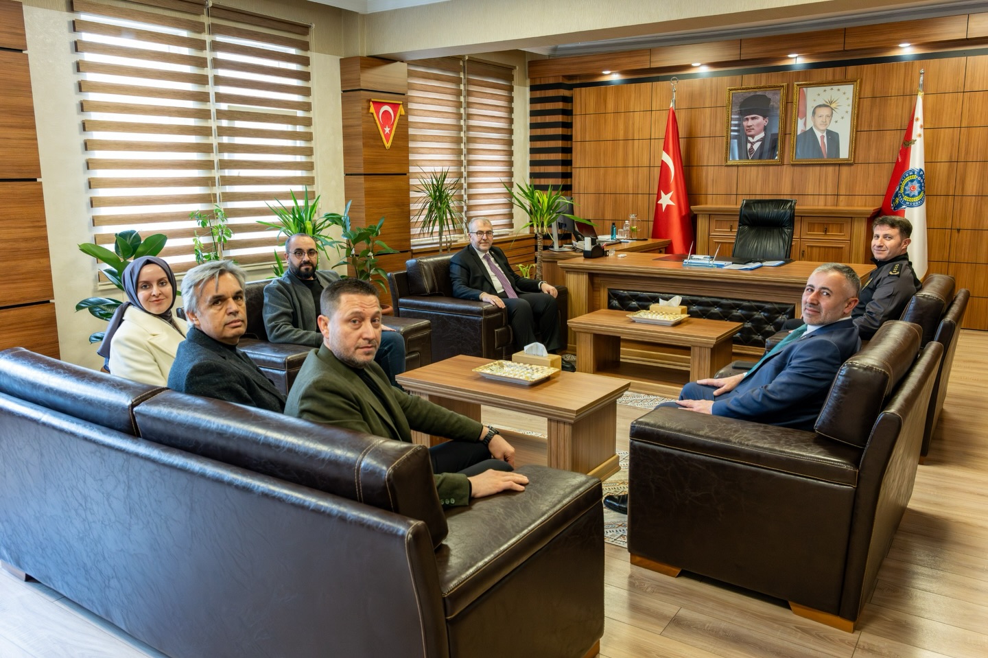 Ak Parti İl Teşkilatından Kurum Ziyaretleri 9984