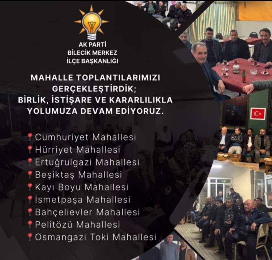 Ak Parti̇de Ortak Akil Ve Hi̇zmet Vurgusu 10724