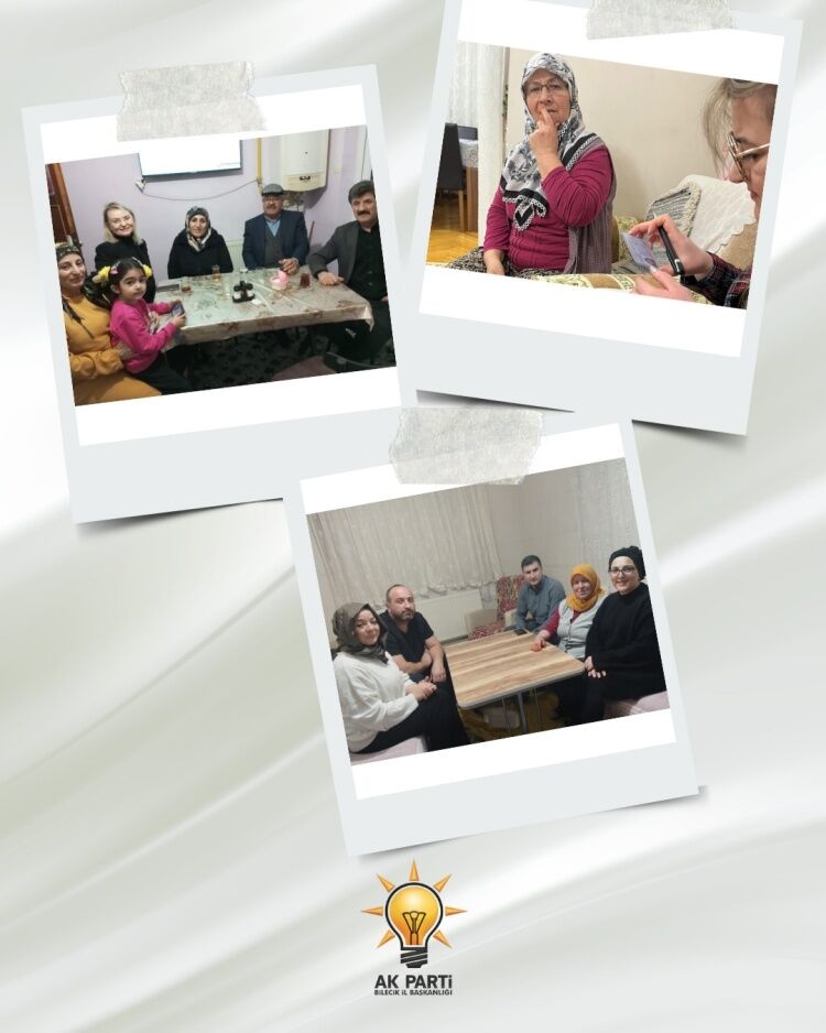 Ak Partiden 10 Haneye Ziyaret 11099