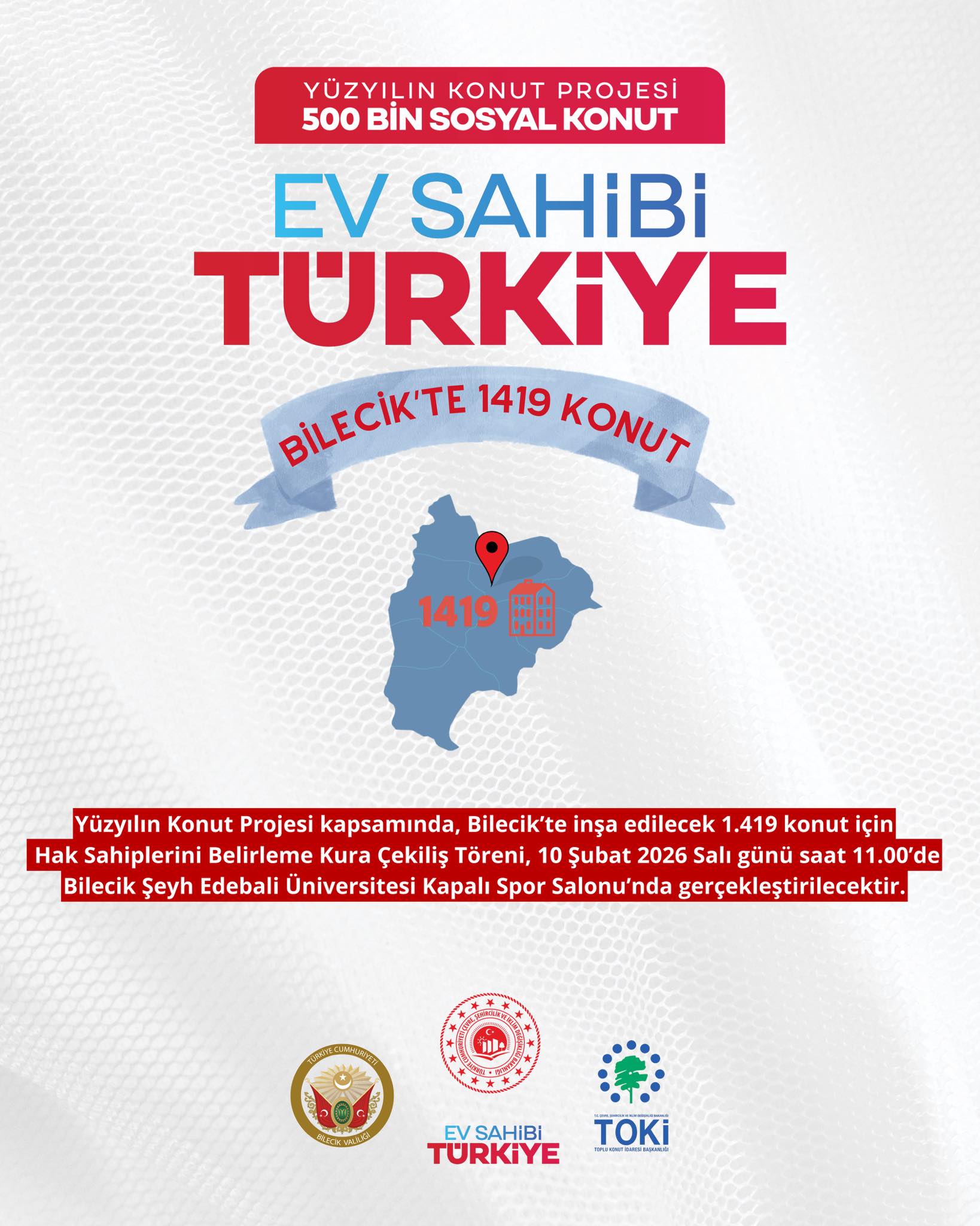 Başkan Yıldırım Hak Sahiplerimize Hayırlı Olsun 10061