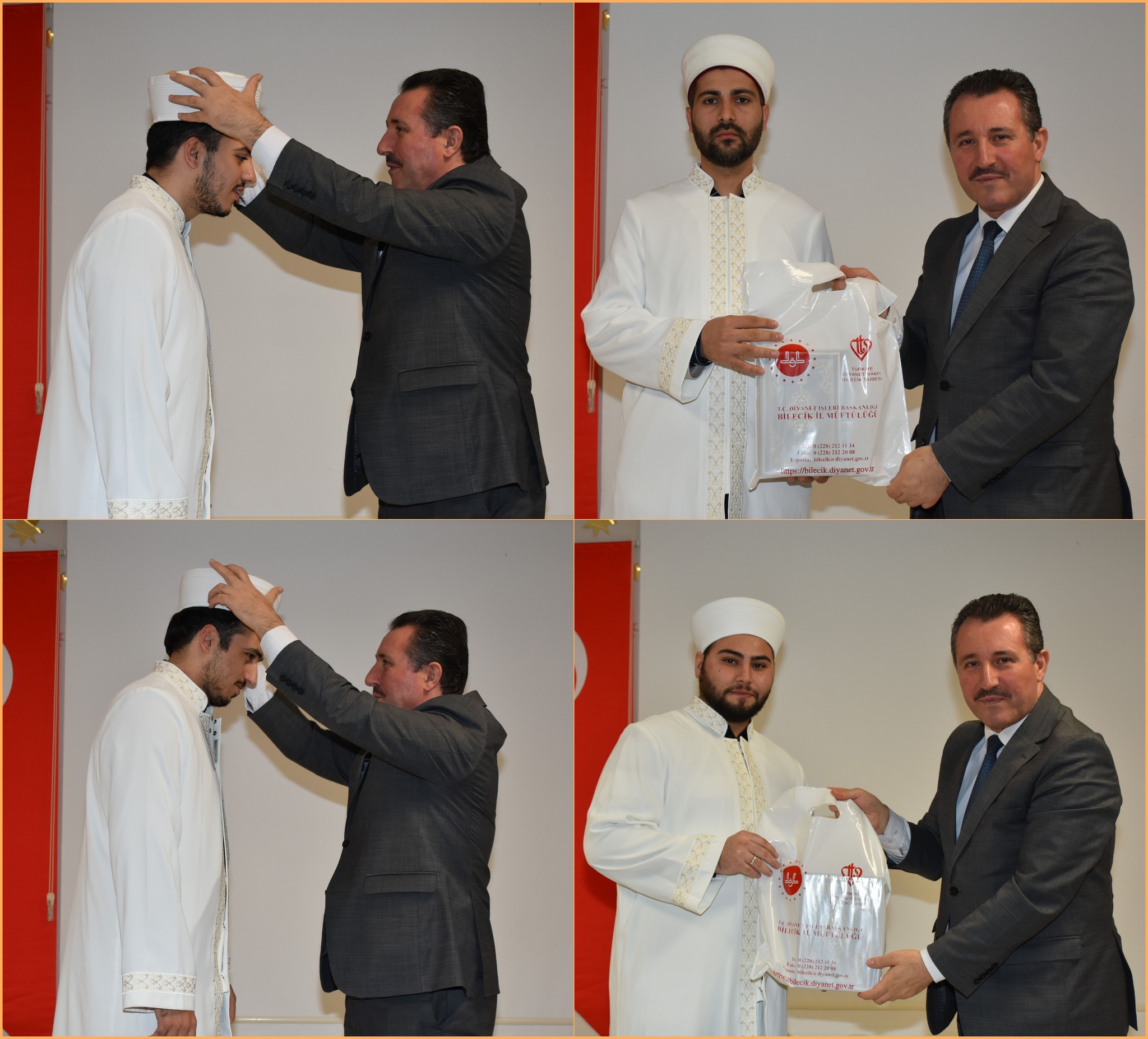 Bi̇leci̇k’te Di̇n Görevli̇leri̇ne Cübbe Ve Sarik Töreni̇ 10682