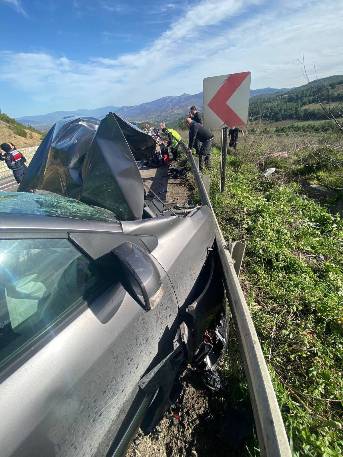 Bilecikte Feci Kaza 1 Ölü, 1 Yaralı 10629