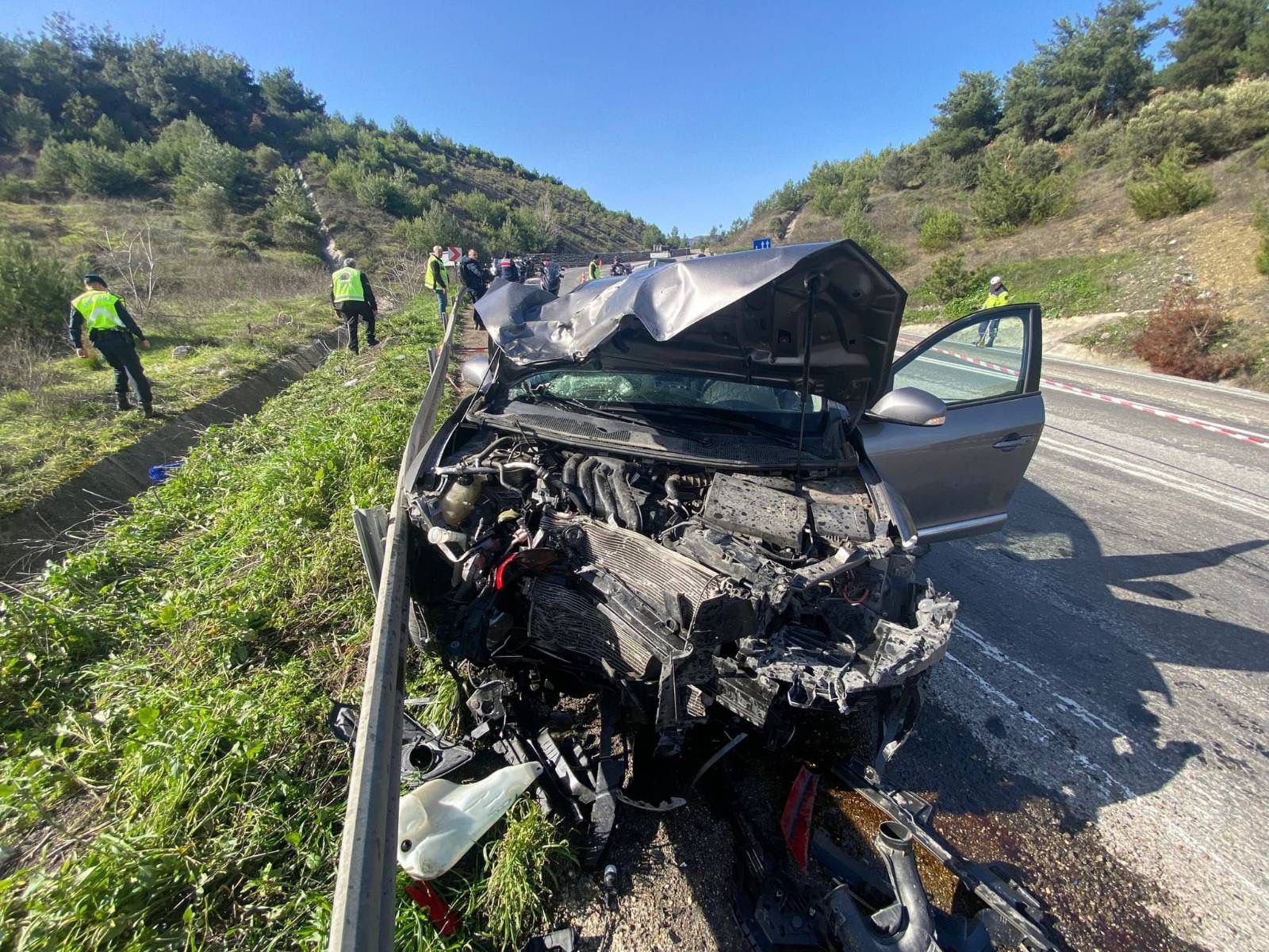 Bilecikte Feci Kaza 1 Ölü, 1 Yaralı 10631