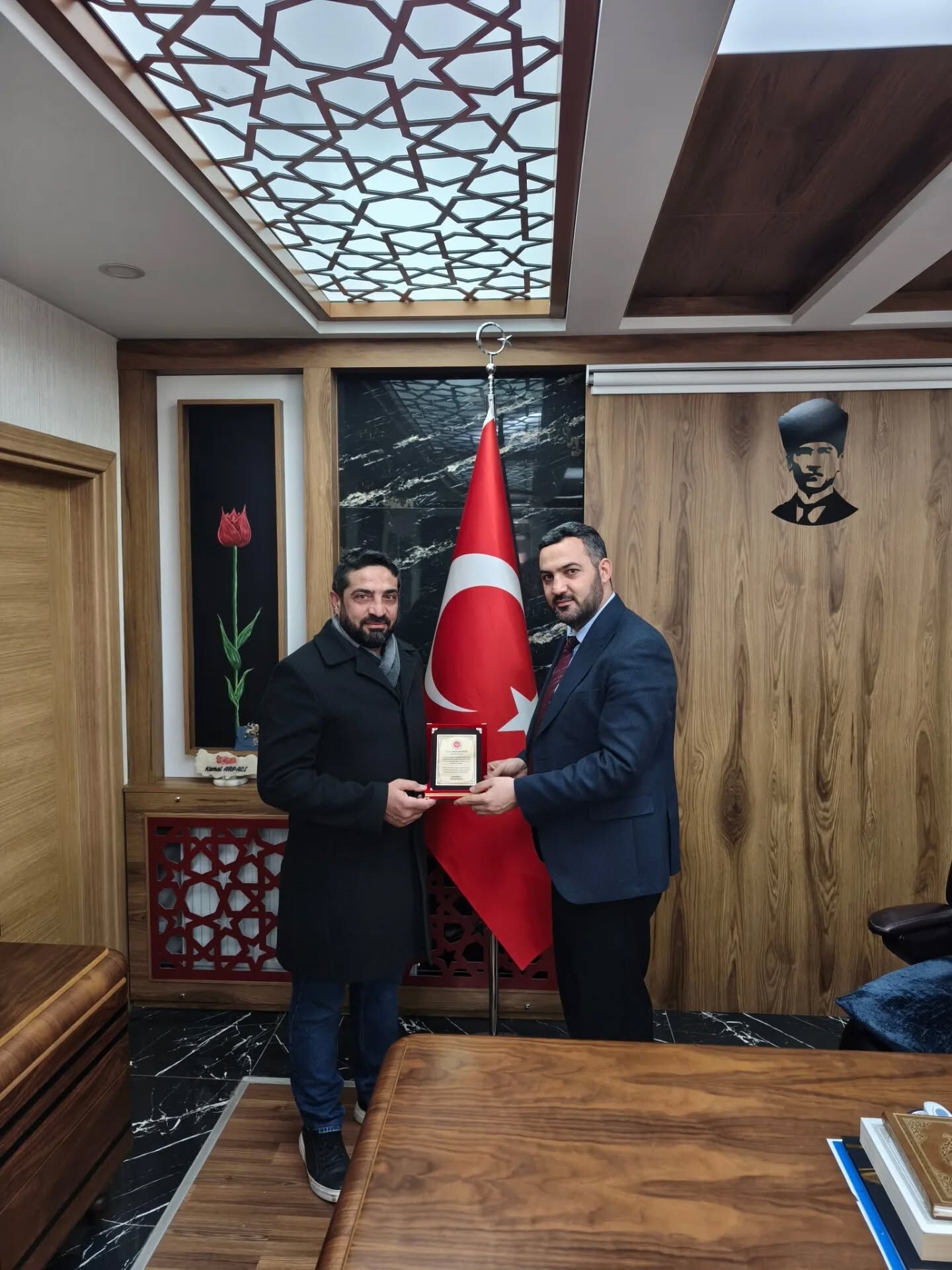 Bozüyük Müftüsü Arpacı’dan Mustafa Kart’a Veda Ve Başarı Dileği 11113