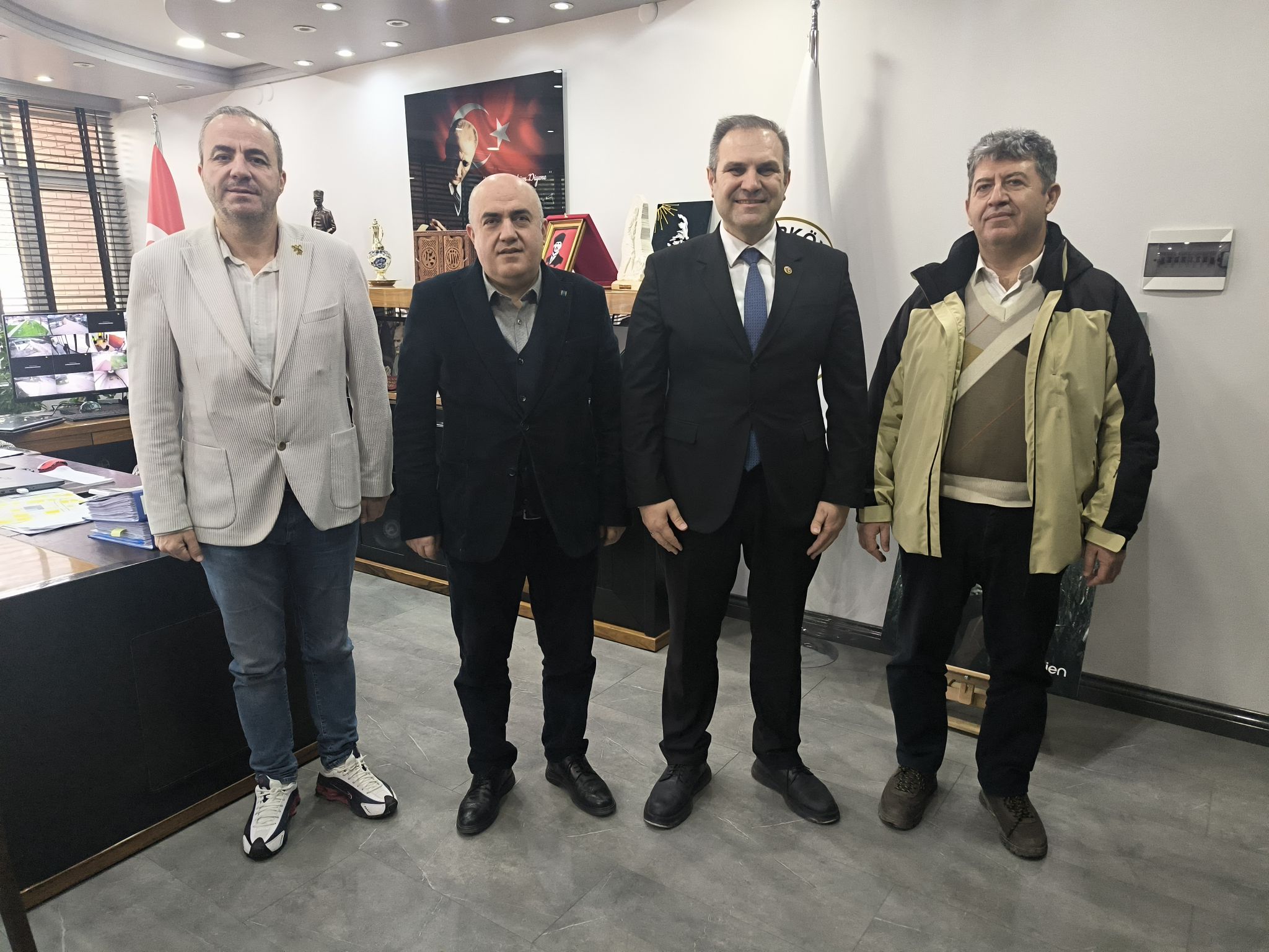 Btso Heyetinden Başkan Dilsize Ziyaret 10786