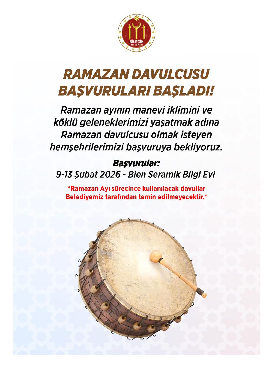 Davulunu Kap, Ramazan’a Ritmini Kat! 10009