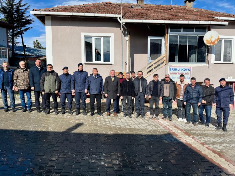 Kaymakam Öztürk’ten Erikli Köyü Ziyareti Ve Vatandaşlarla Buluşma 10537