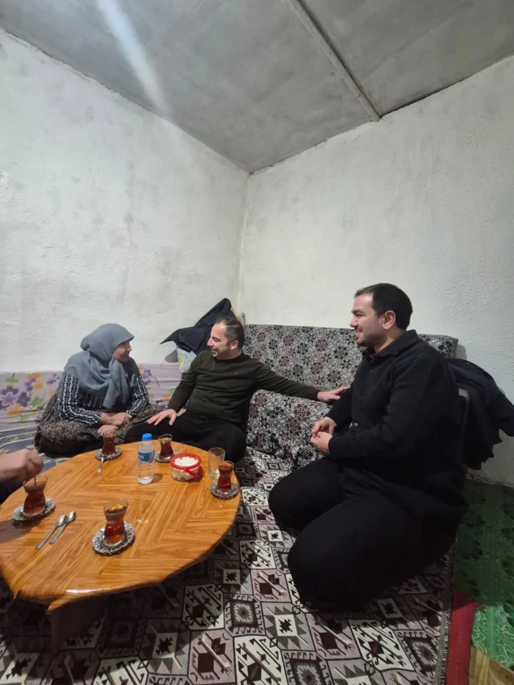 Kaymakam Uçar, Caferler Köyü’nde Gönül Sofrasına Konuk Oldu 11003