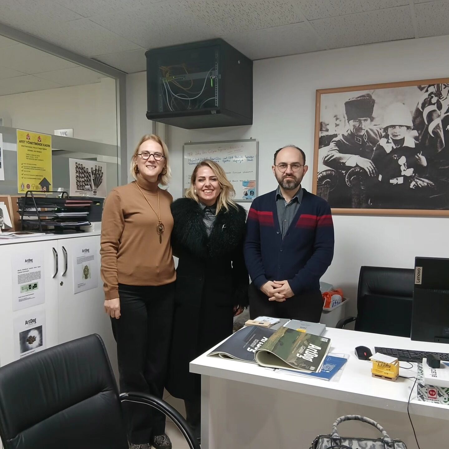 Koro Şefi Pınar Dilek Yılmaz’dan Kent Konseyine Ziyaret 11142