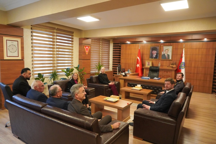 Müdür Çağlar’a Hoş Geldi̇n Zi̇yareti̇ 10709