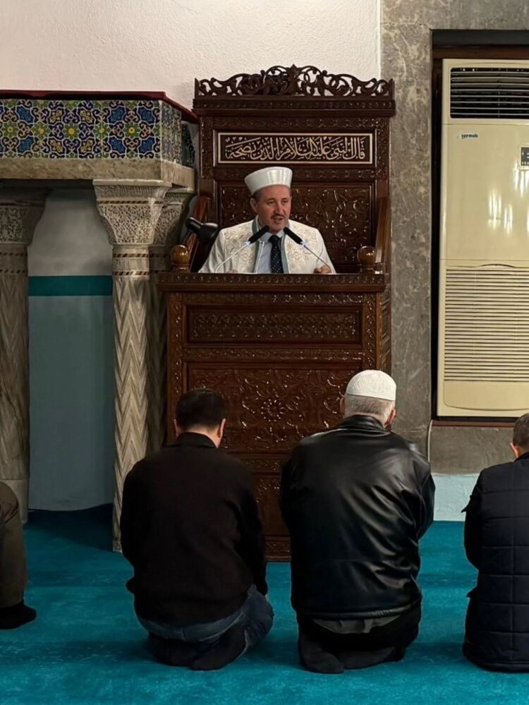 Müftü Dilek, Teravihte Bozüyüklülerle Buluştu 11166