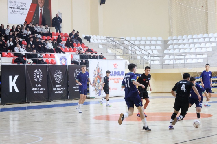 Okul Sporları Genç Erkekler Futsal Müsabakaları Bilecik’te Tamamlandı 10034