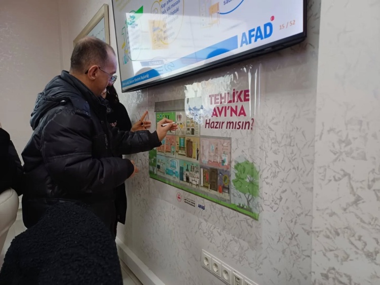 Özel Gereksinimli Bireylerlere Afet Farkındalığı Ziyareti Gerçekleştirildi 10879