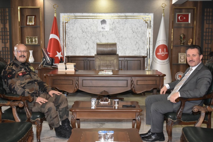 Pomem Müdürü Çil’den İl Müftüsü Dilek’e İade I Ziyaret 10331