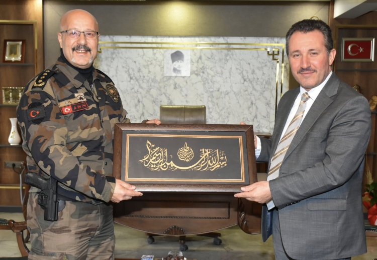 Pomem Müdürü Çil’den İl Müftüsü Dilek’e İade I Ziyaret 10332