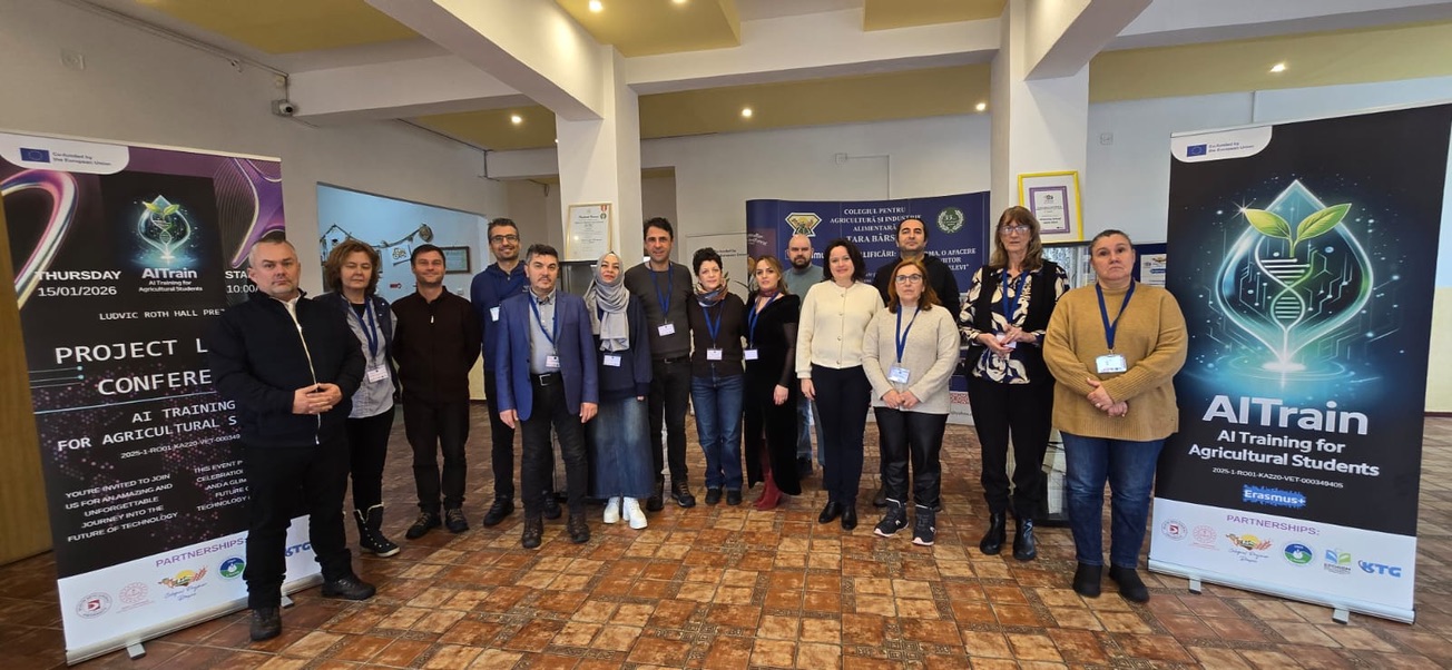 Şeyh Edebali Üniversitesi, Erasmus+ Aitrain Projesinin Açılış Toplantısına Katıldı 9998