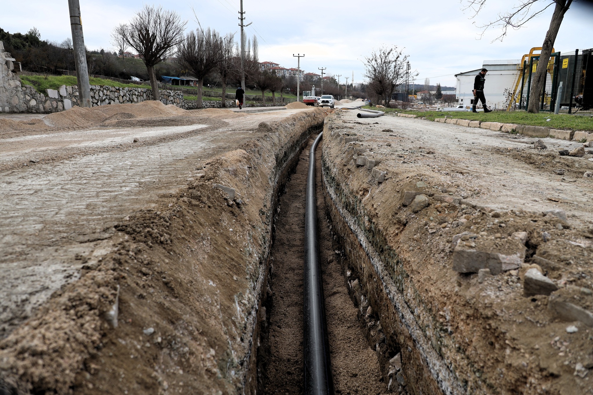 Söğüt’te Altyapı Çalışmaları Hız Kesmeden Sürüyor 9896