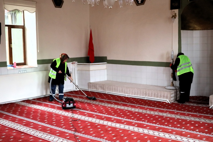 Söğüt’te Ramazan Öncesi Camilerde Kapsamlı Temizlik 10397