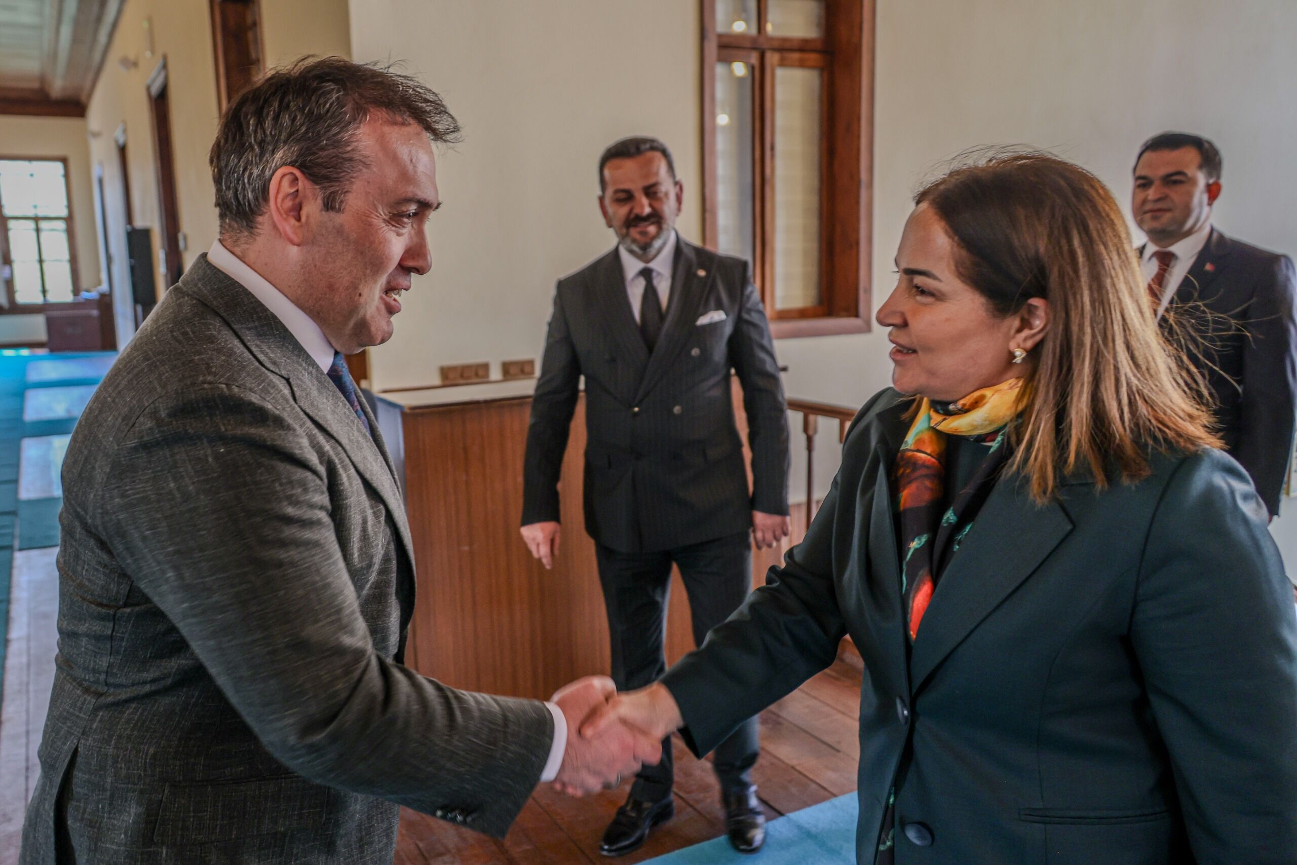 Bakan Yardımcısı Madak’tan Vali Sözer’e Ziyaret 11796