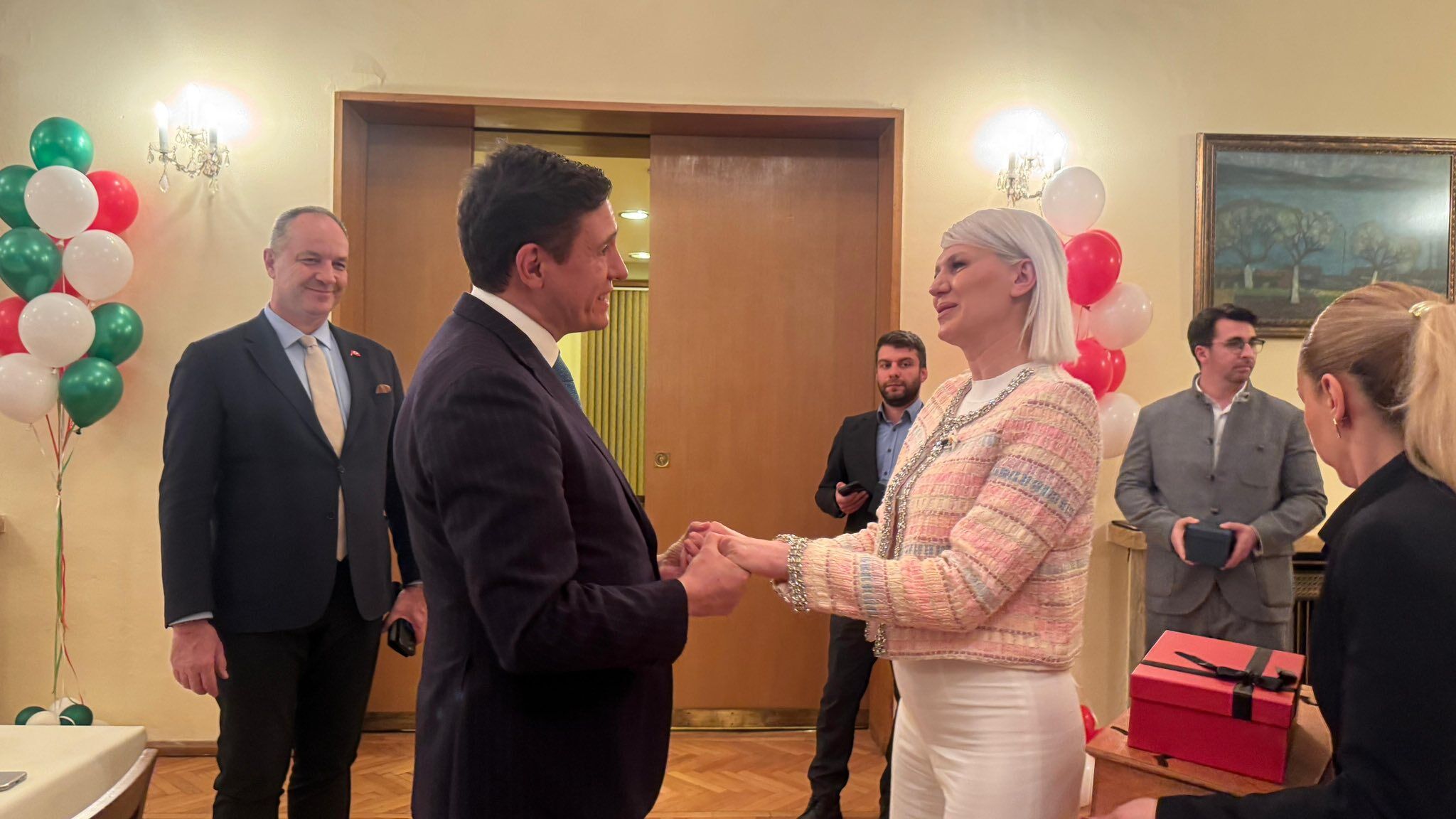 Başkan Subaşı, Büyükelçilik Davetinde 11368